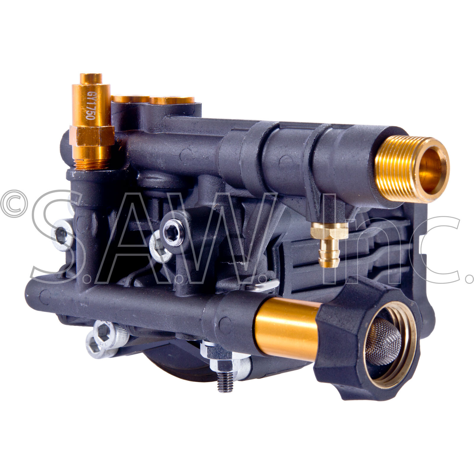 520004 OEM Replacement Pressure Washer Pump 2.5GPM@3400 PSI 3/4 Hollow Shaft