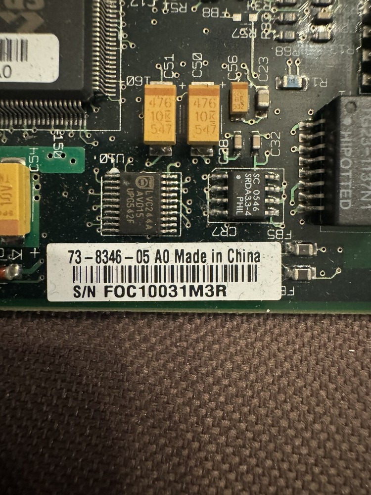 Cisco T1 Dsu/csu Module Pulled From1721 Router 73-8346-05A0