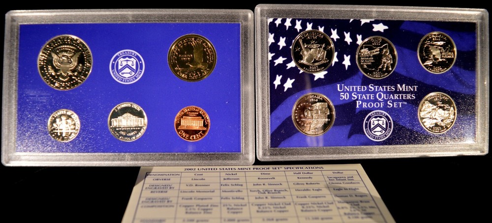 2002S Proof set w/state quarters - FREE SHIPPING