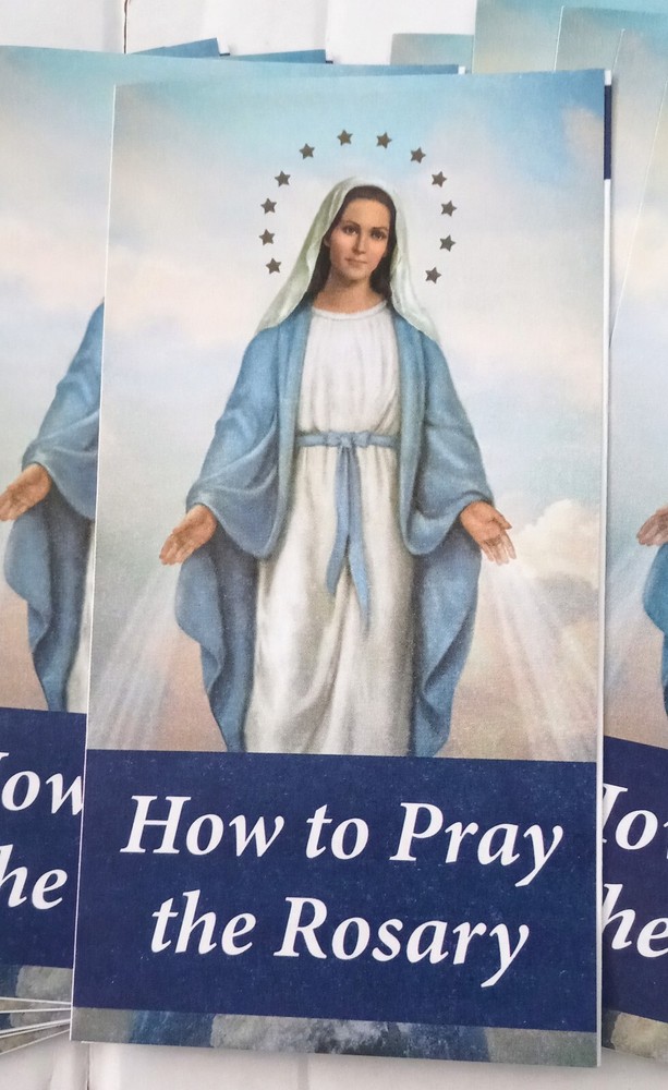 How To Pray The Rosary Pamplet 12pcs