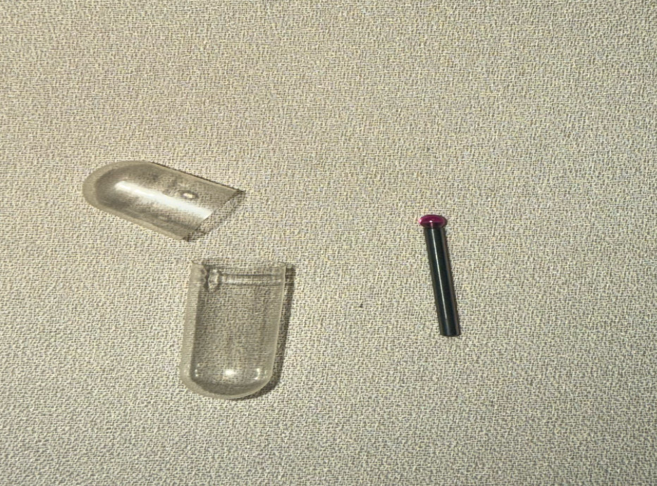 Precision CMM Stylus, Threadless - 1.2mm Ruby Tip, 1.0mm Shaft, 16mm Length