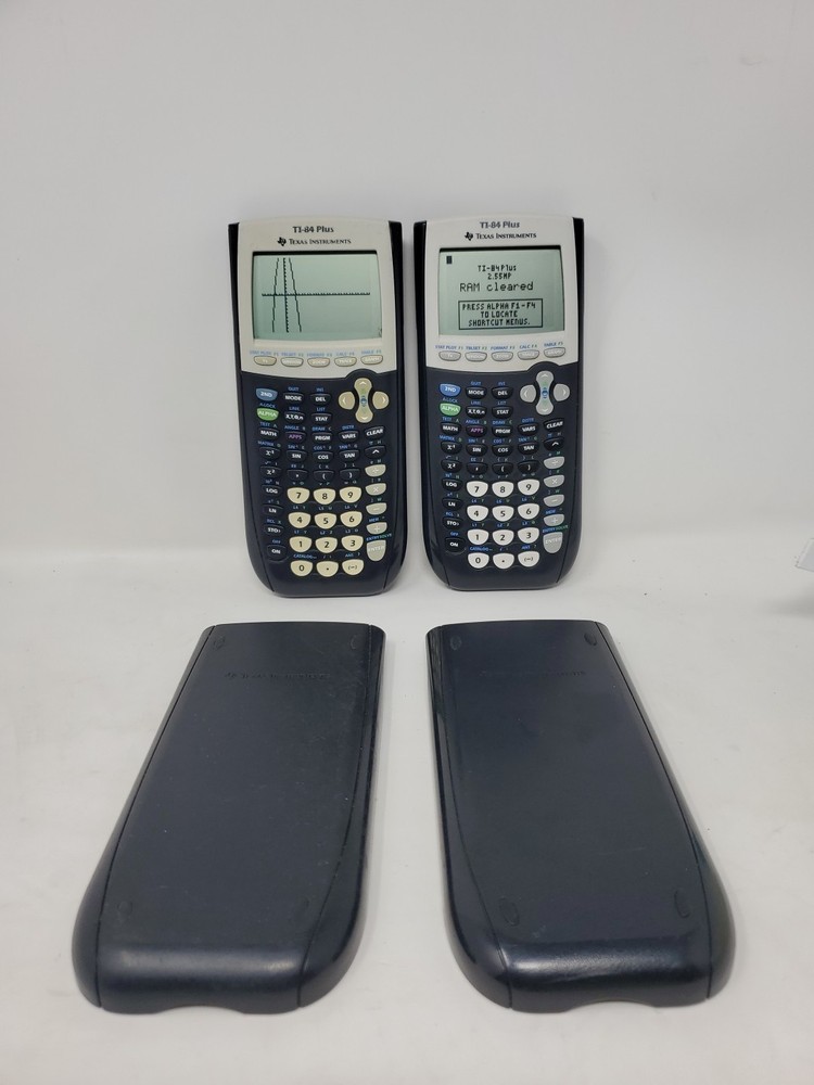 Texas Instruments TI-84 Plus Graphing Calculator - Dark Blue *Read*