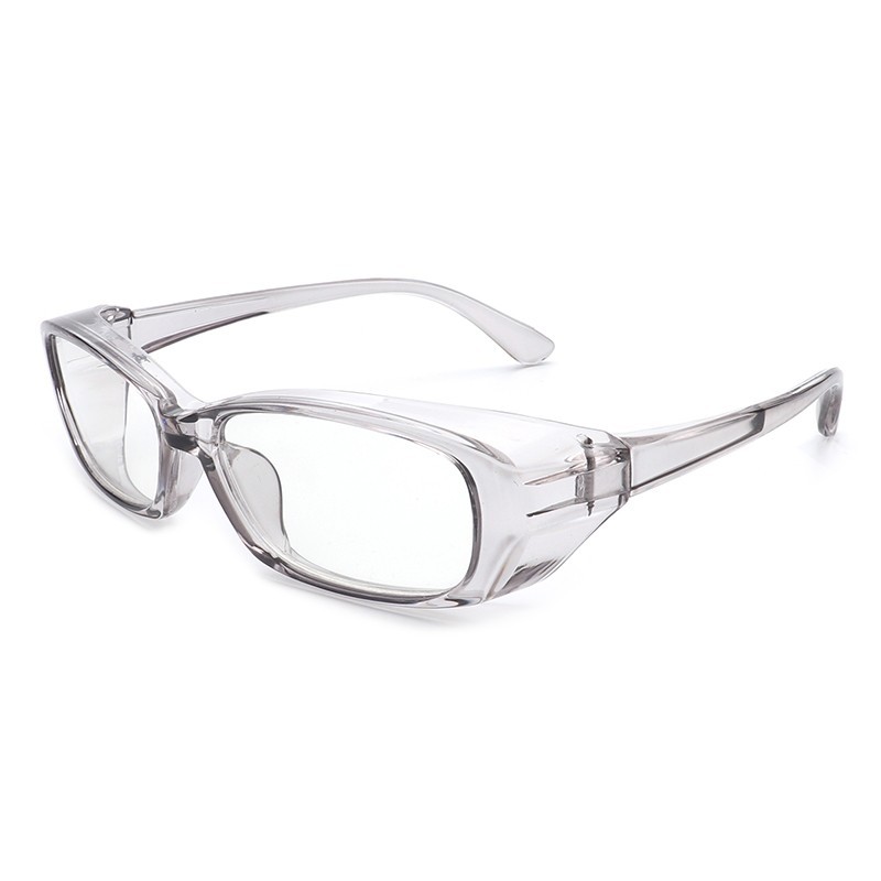 Rectangle Wrap Blue Light Blocking Glasses Computer Anti-Strain UV Protection