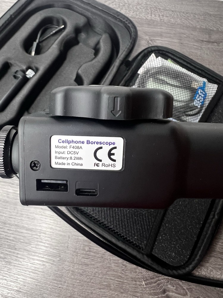 Ralcam F408A Borescope Endoscope Camera for Android & iPhone