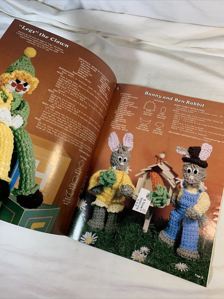 Playtime Parade, Crocheted Toys ~ Needlework Collection