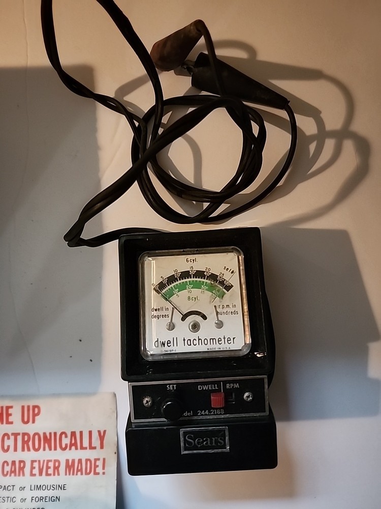 VintageSEARSAutomotive Testing Instrument No.2183 Original Packaging Untested FS