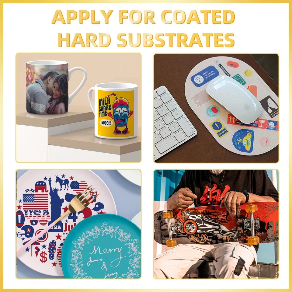 A-SUB Sublimation Paper 105g 8.5x11 100 Sheet for Any Inkjet Sublimation Printer