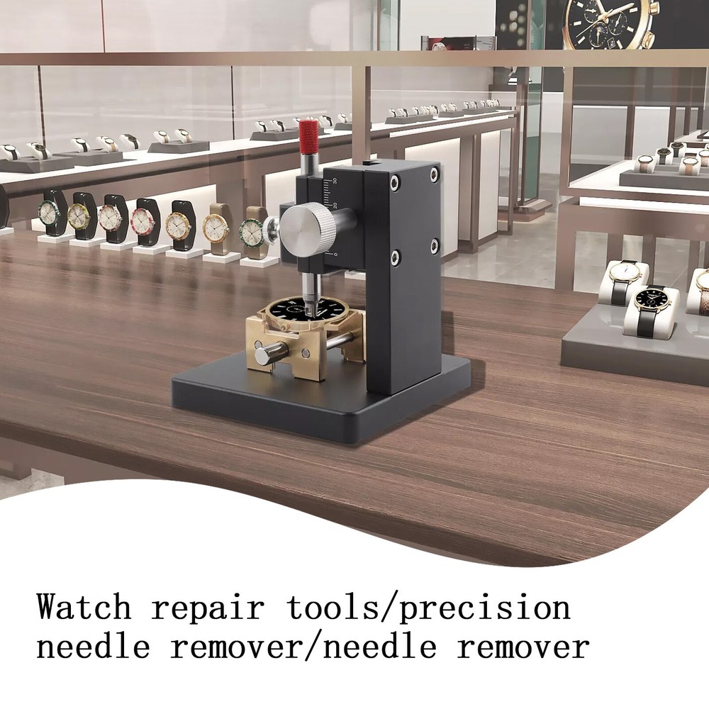 Watch Second Hand Remover Tool Watch Hand Setting &Fitting Press Holder SupporTQ