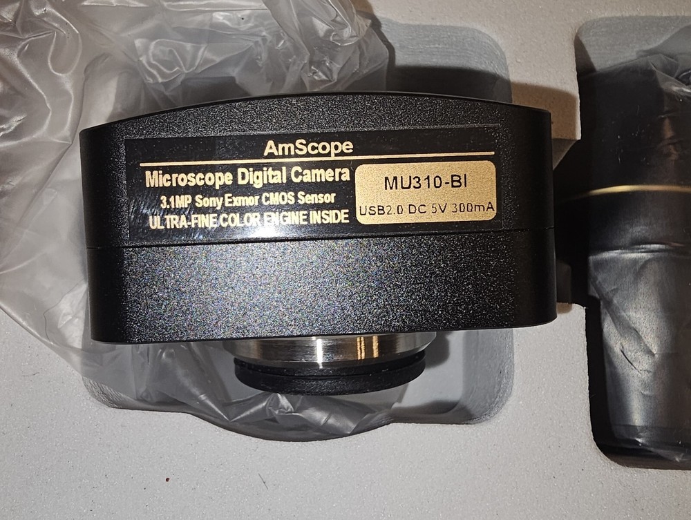 MU310-BI USB 2.0 AmScope Microscope Digital Camera