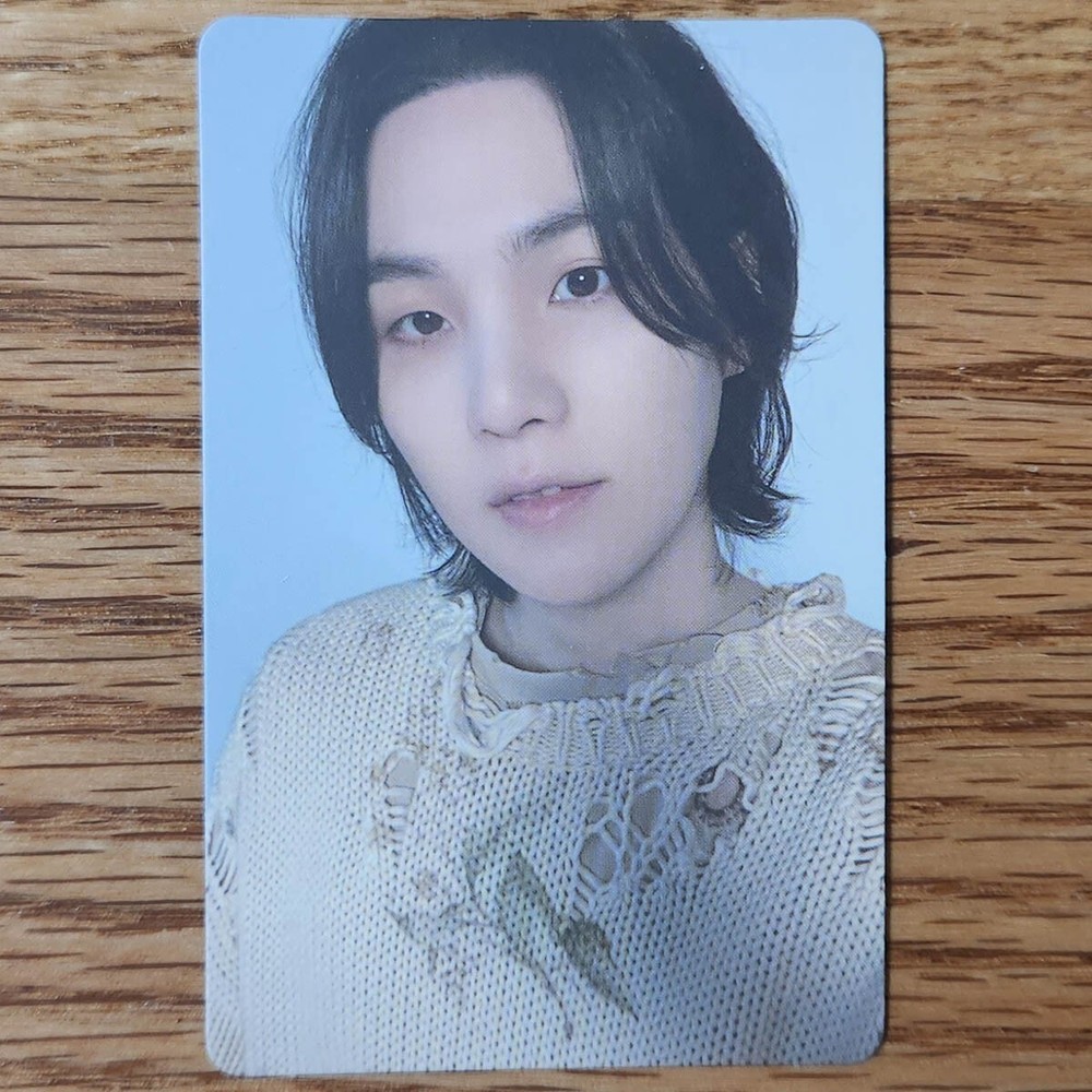 Suga Official Photocard Agust D D-DAY BTS Genuine Kpop