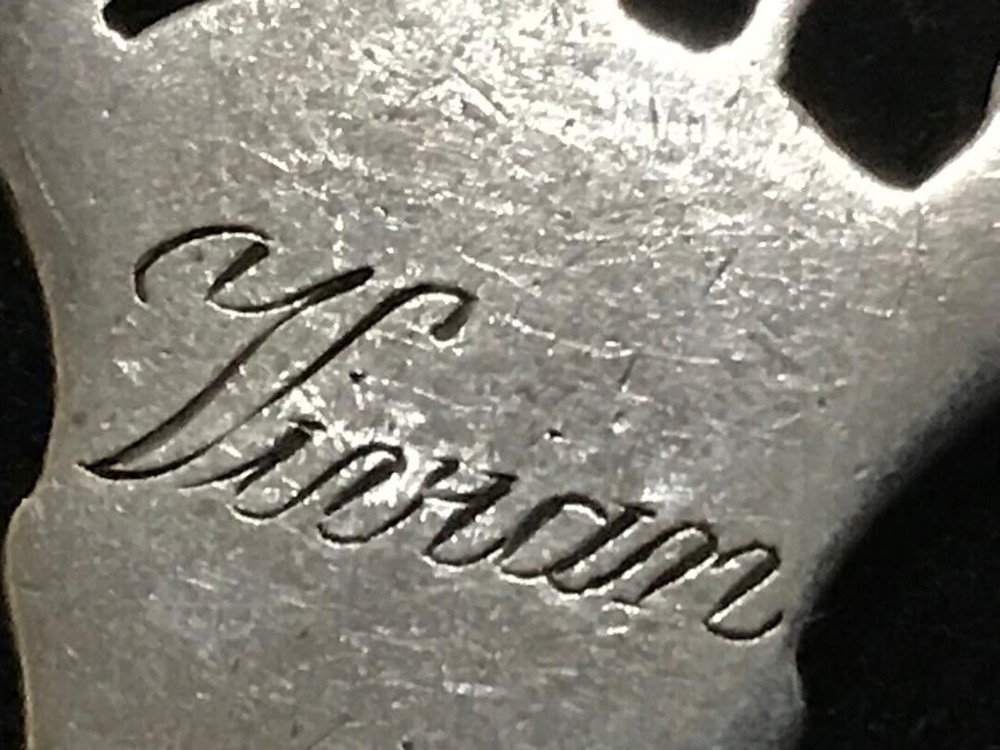 S. Chr. Fogh Denmark spoon Silver