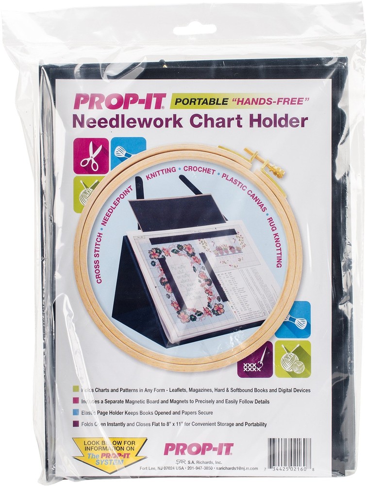 Prop-IT Portable Crochet & Knitting Pattern Holder