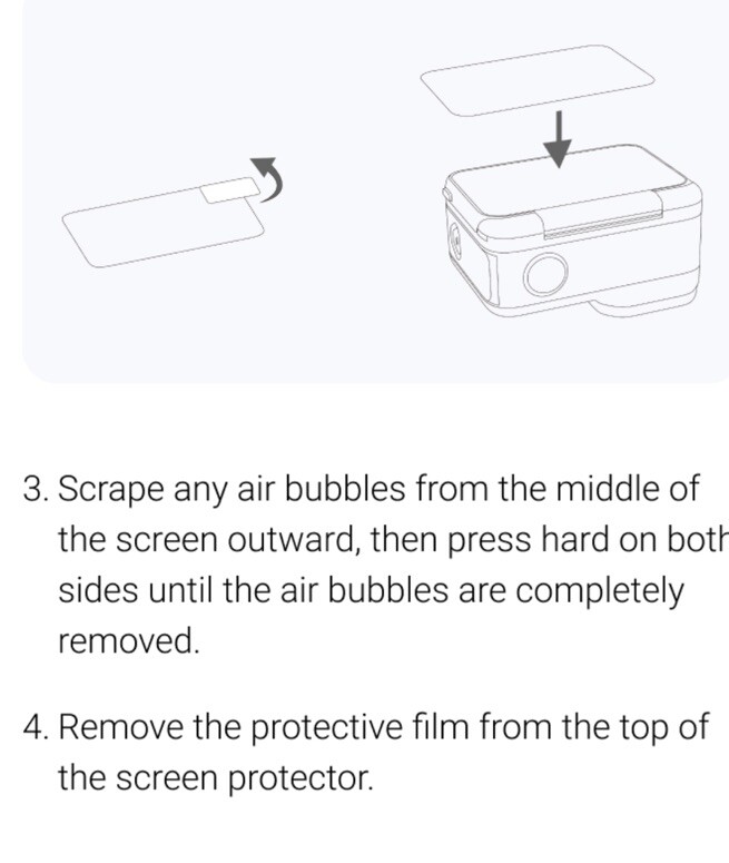 Original Insta360 Ace Pro 2/Pro/Ace Screen Protector - Scratch-Resistant