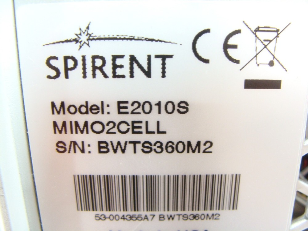 Keysight T2010A Spirent E2010S AT4 CS8 Broadband Wireless 4G Test Set MIMO2CELL!