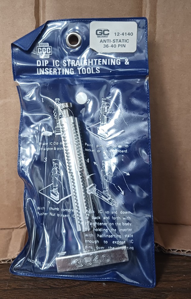 CCC DIP IC STRAIGHTENING & INSERTING TOOL # 3640 *NEW