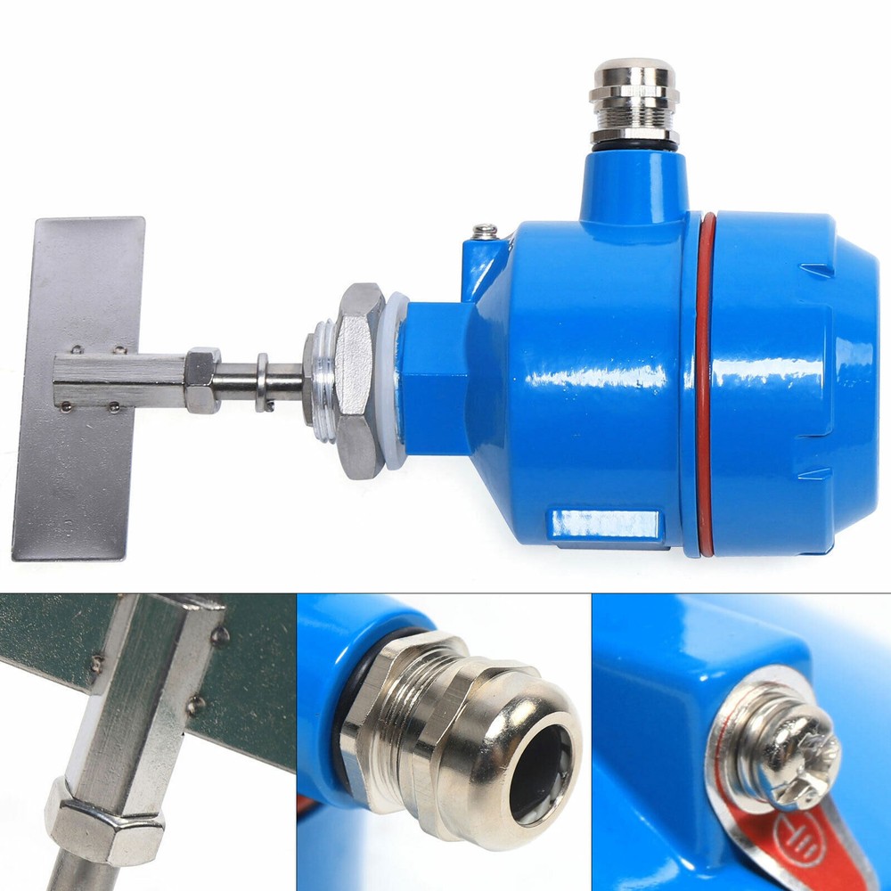 Rotary Paddle Level Sensor Level Switch Fit Powder Bin Detect Control Switch 24v
