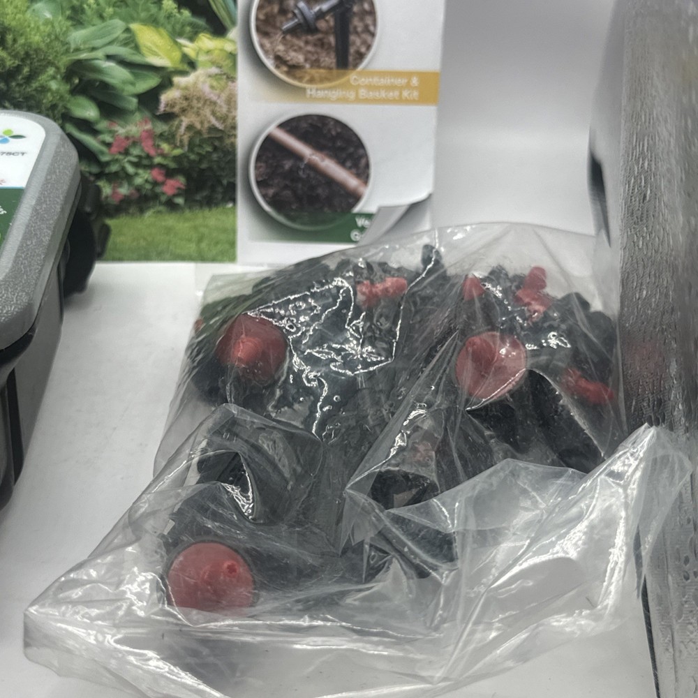 Raindrip Automatic Drip Irrigation Watering Kit with Customizable Timer