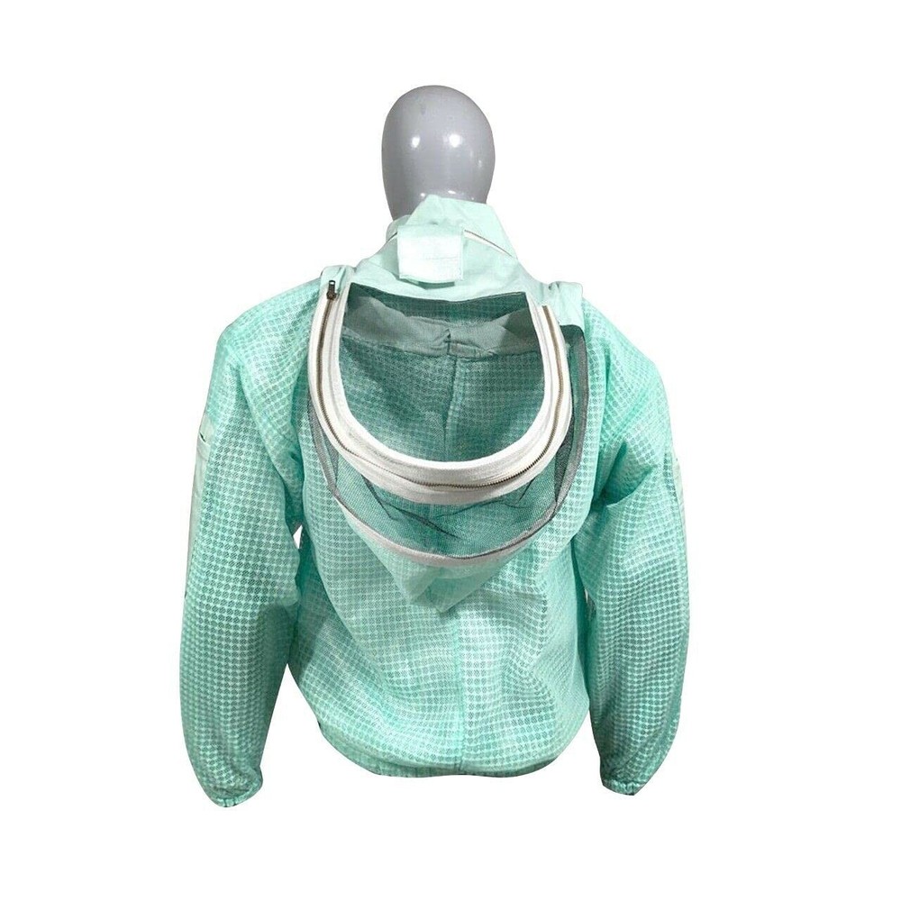Clothes and Leather 3 Layer Beekeeping Ventilated Jacket Fully Protection Bee...