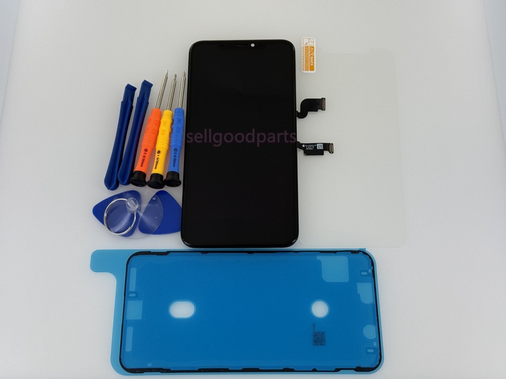 Original OEM iPhone XS Max Black OLED Replacement Screen Digitizer "Grade A"