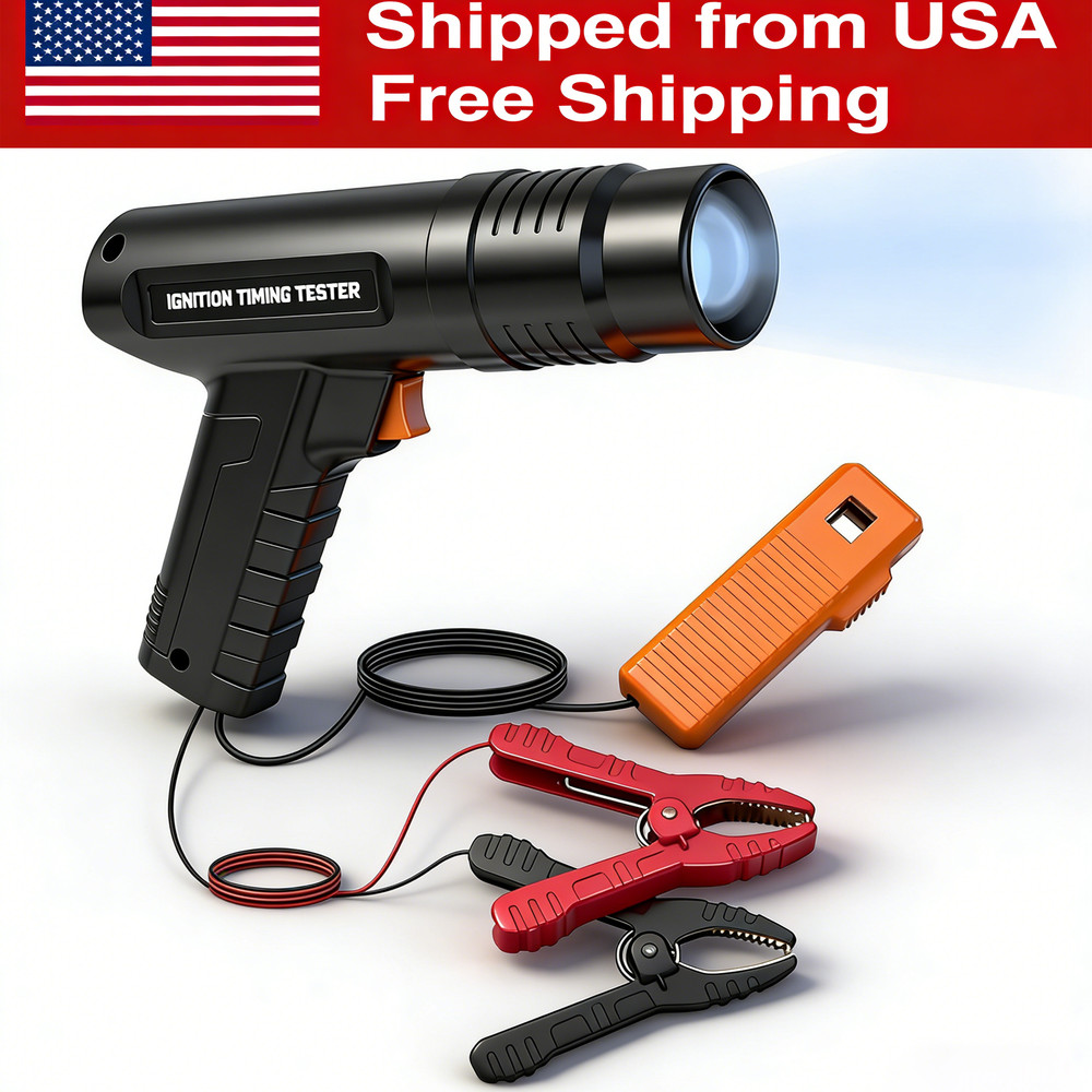 Ignition Timing Light  12V Car Engine Inductive Ignition Timing Gun Strobe Kit