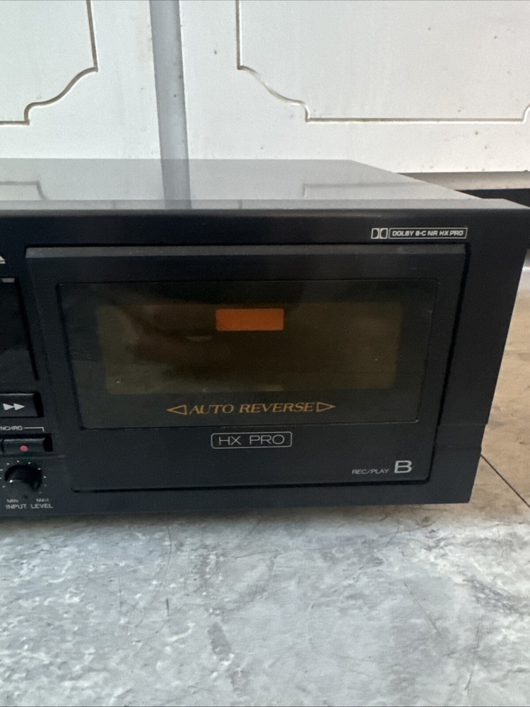 Denon DRW-660 Double/Twin Auto-Reverse Audio Cassette work Only A Tape Deck