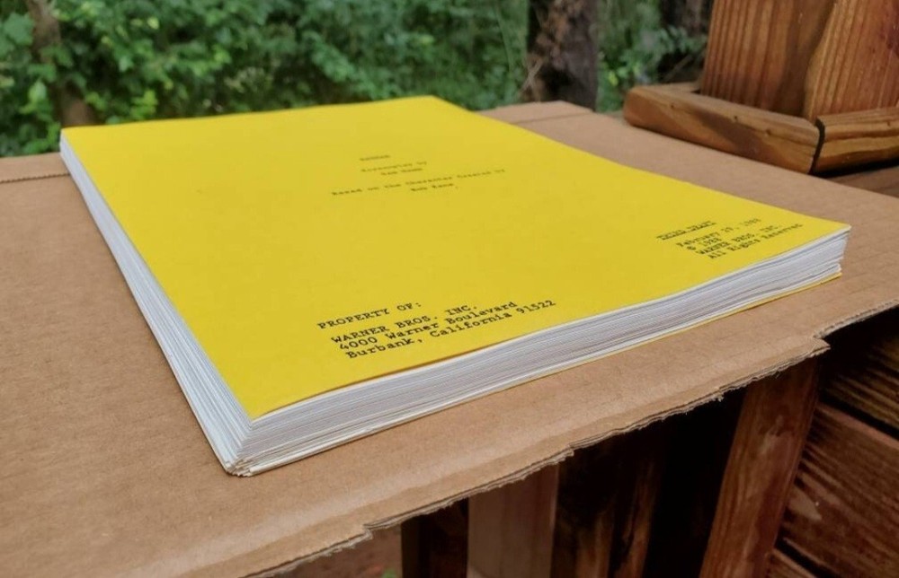 1988 Bob Kane Batman Movie Screenplay Third Draft Script