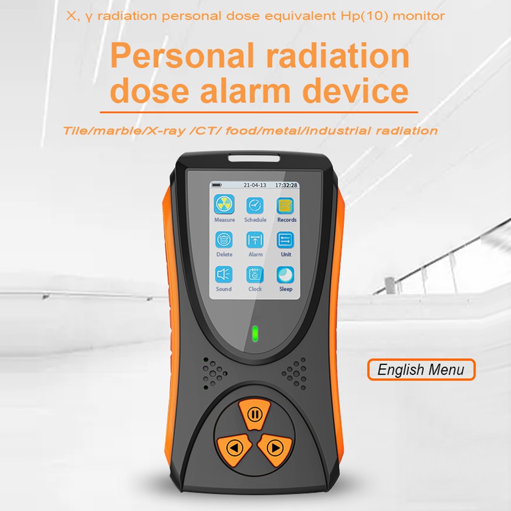 Nuclear Radiation Detector Geigercounter X Rays Beta Gamma Detector Counter
