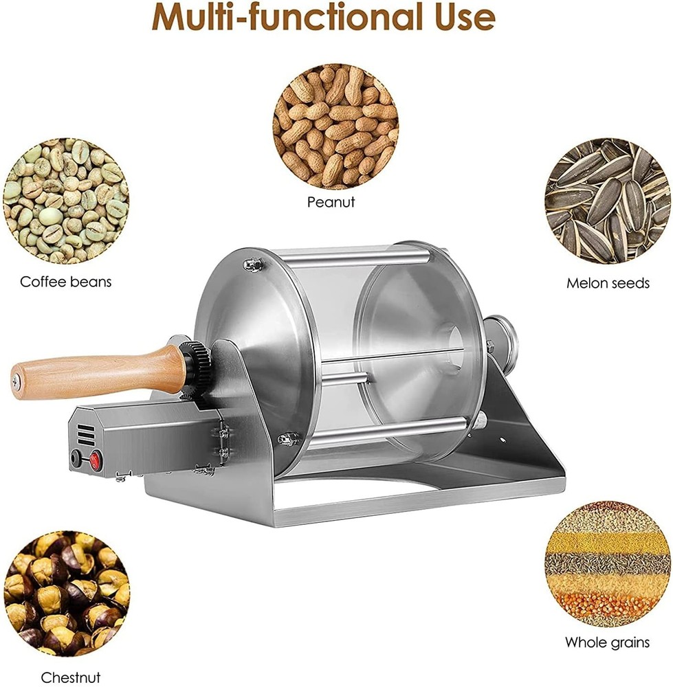 Coffee Roaster Coffee Beans Roasting Machine Direct Fire Roaster Capacity 500G