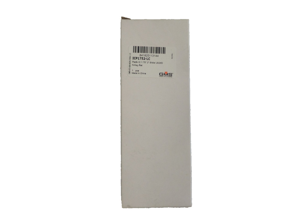 GMS ICP1752-LC SMALL FORMAT IC CORE STEEL PADLOCK