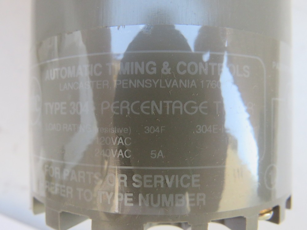 ATC timer control Percentage % 60 Seconds 30304E007B009X 304E Repeat Cycle