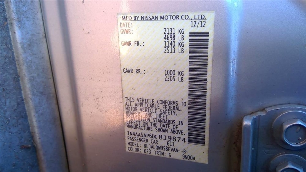 Temperature Control Automatic AC Fits 09-14 MAXIMA 258569