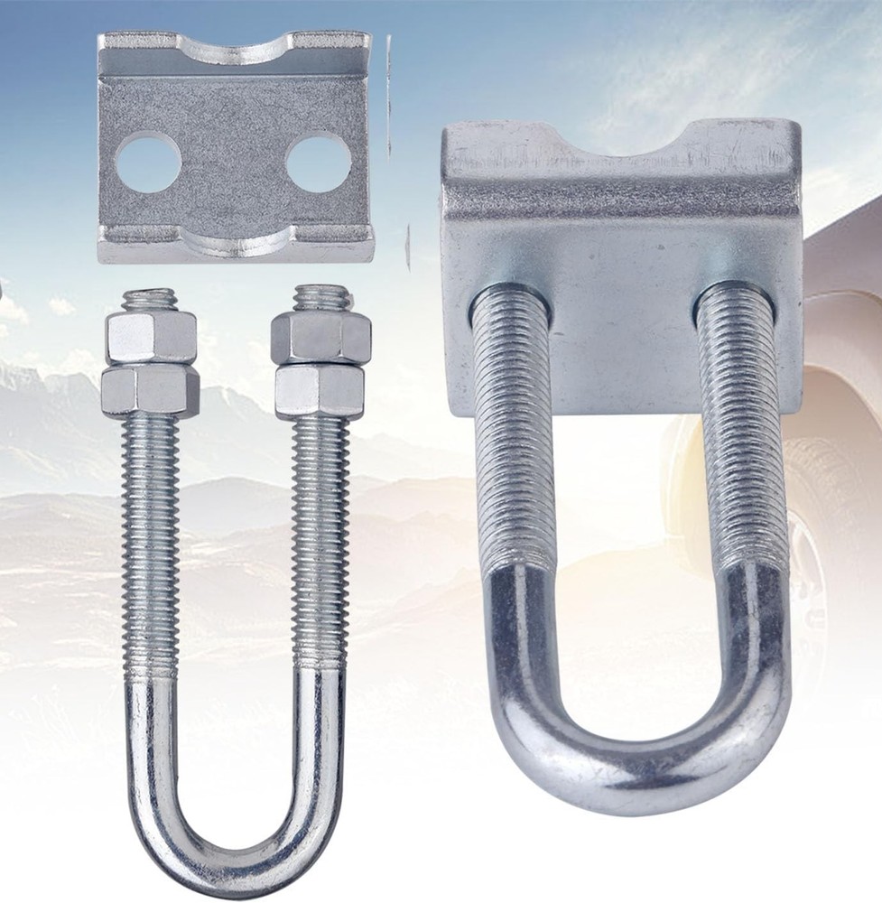 8 Pack Adjustable Coil Spring Lowering-Leveling Clamp Kit -Coil Spring Stabil...