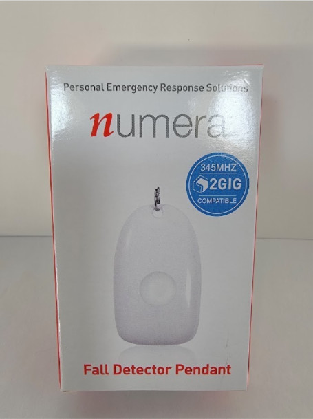 Numera Wireless Panic Help Pendant Transmitter - 2GIG Alarm Security 2GIG-F1-345