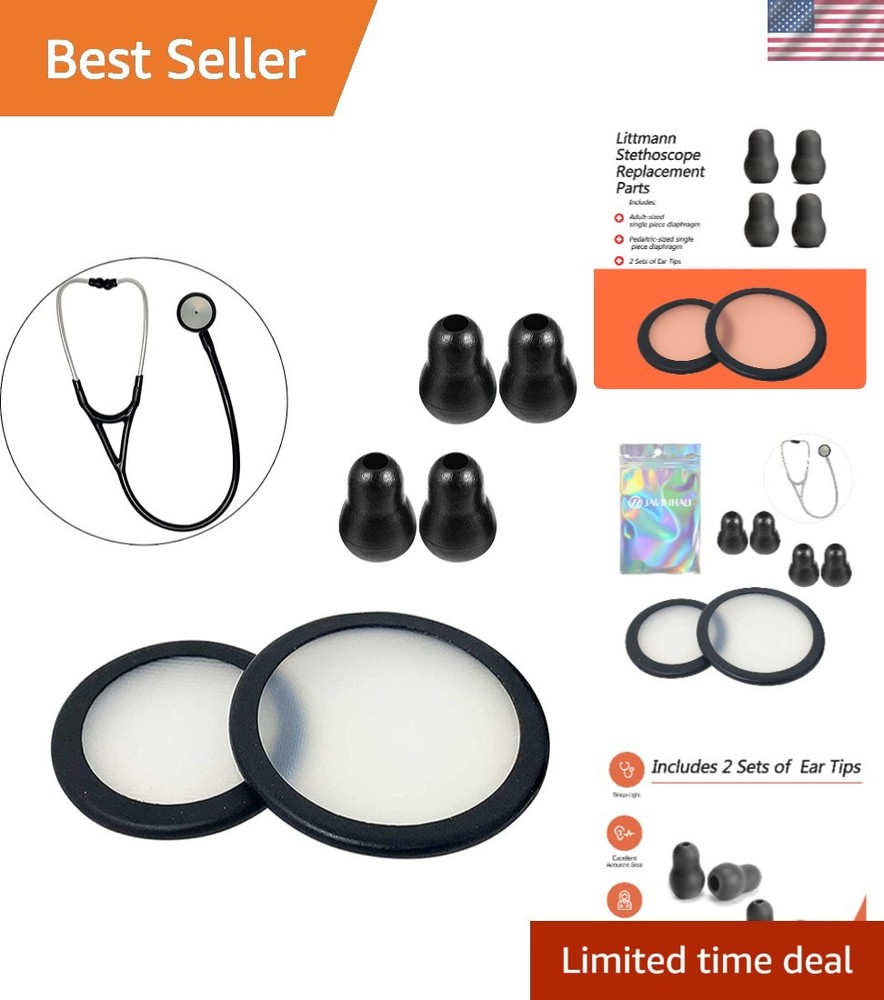 Comfortable Replacement Parts for Littman Stethoscope - Ear Tips & Diaphragm