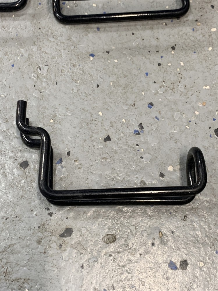 Safety Metal Loop Hook, 3” Black, 42 Pieces