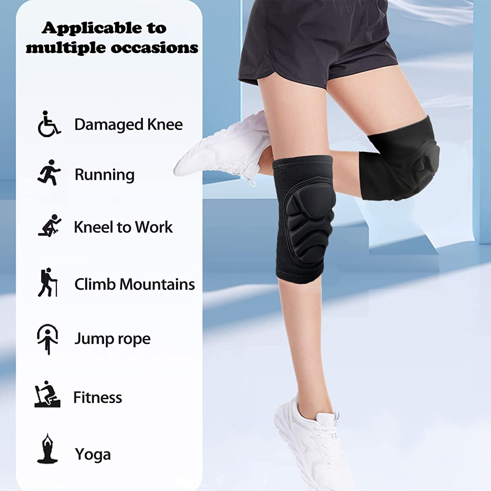 1 Pair Knee Pads Construction Floor Work Gears Sport Professional Leg Protector