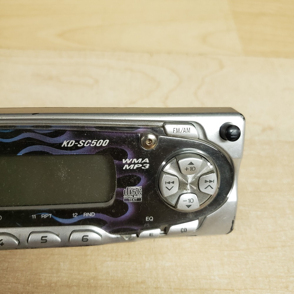 JVC KD-SC500 Stereo Faceplate ONLY