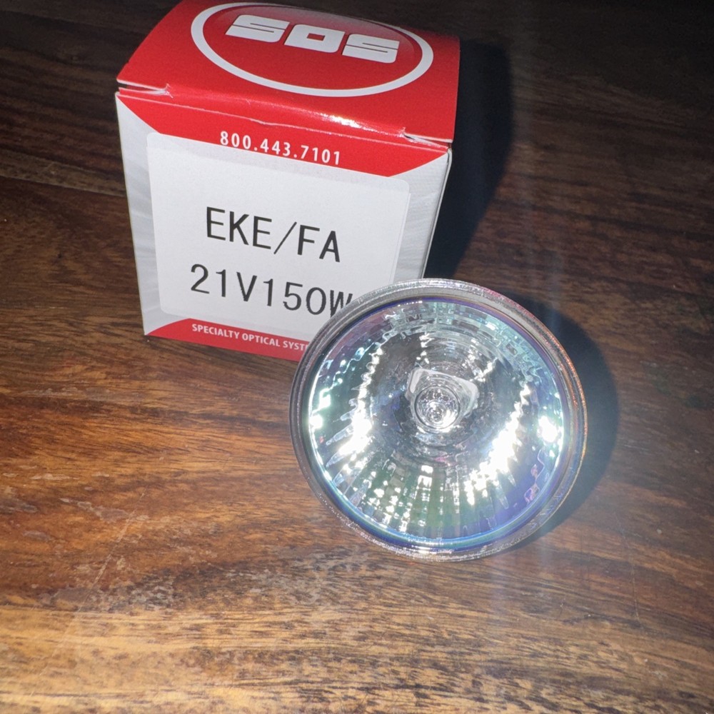 SOS EKE FA 21V150W Halogen Reflector Lamp Detection Lamp Microscope Bulb, TT1