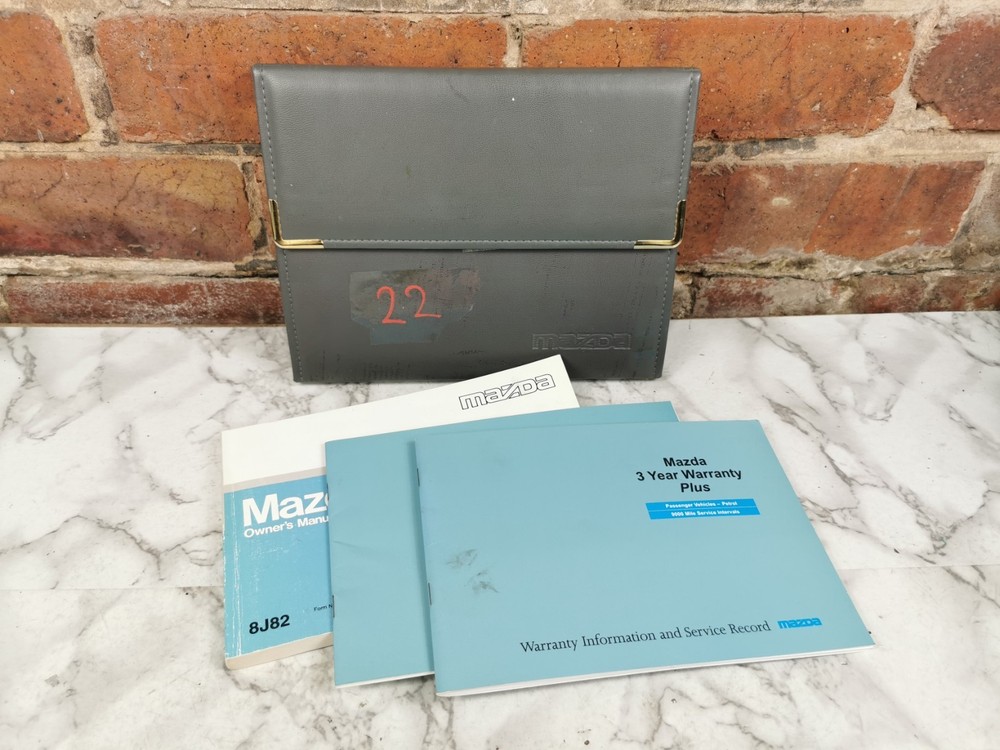 1996 MAZDA 626 OWNERS MANUAL