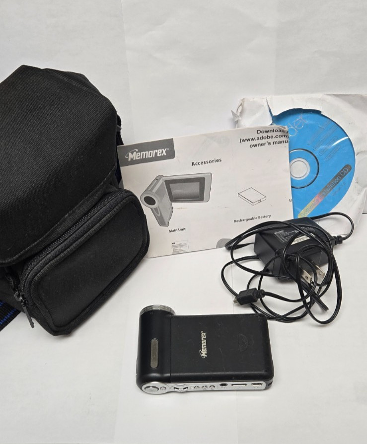 Vintage Memorex Video Camera Vintage As Is Untested