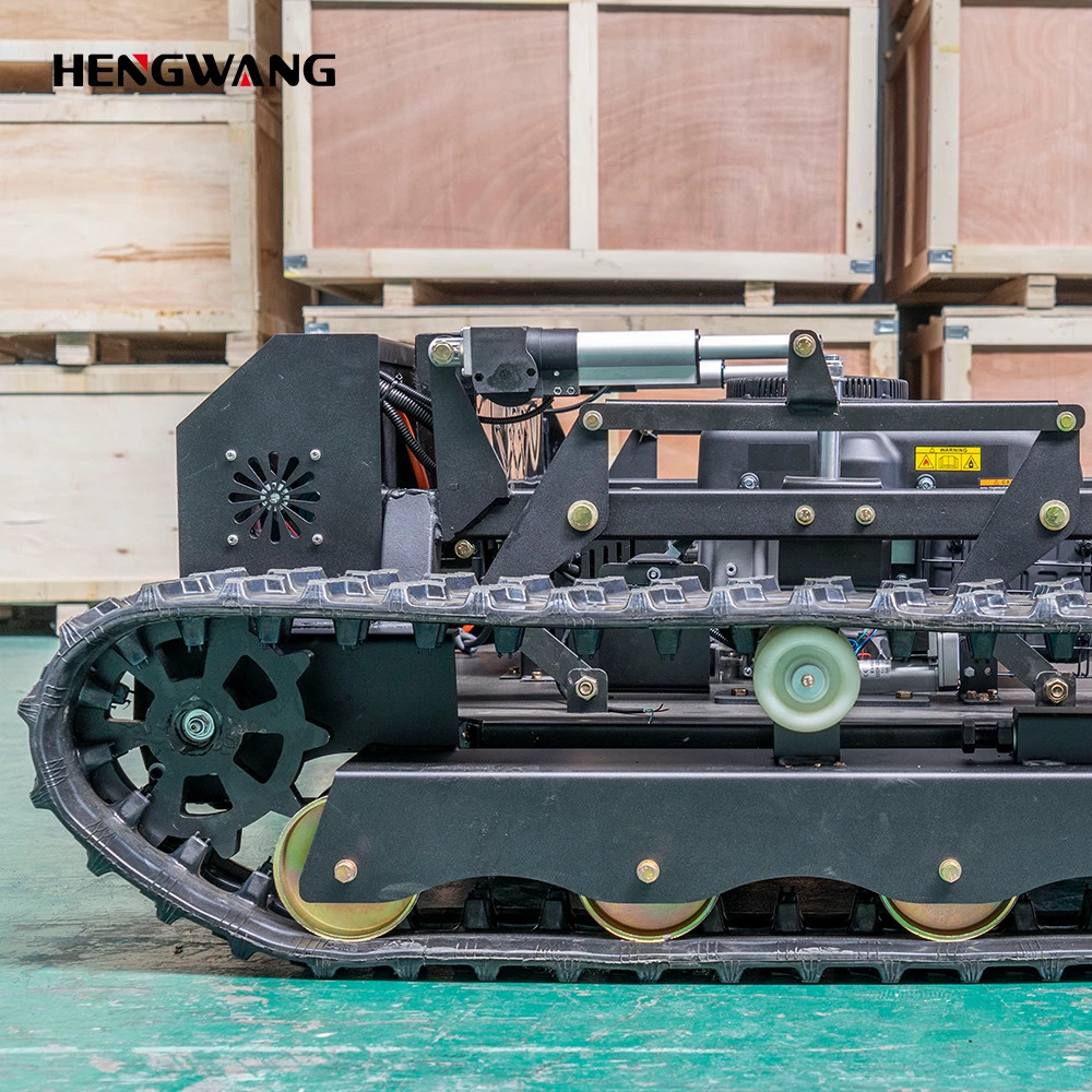 New 22 hp remote control off-road tank lawn mower with adjustable mowing height