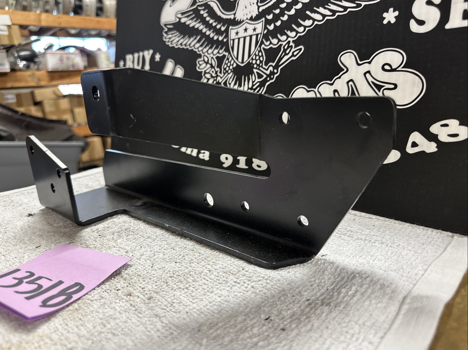 Harley Sportster Vance & And Hines Exhaust Muffler Pipe Bracket Mount Sportster