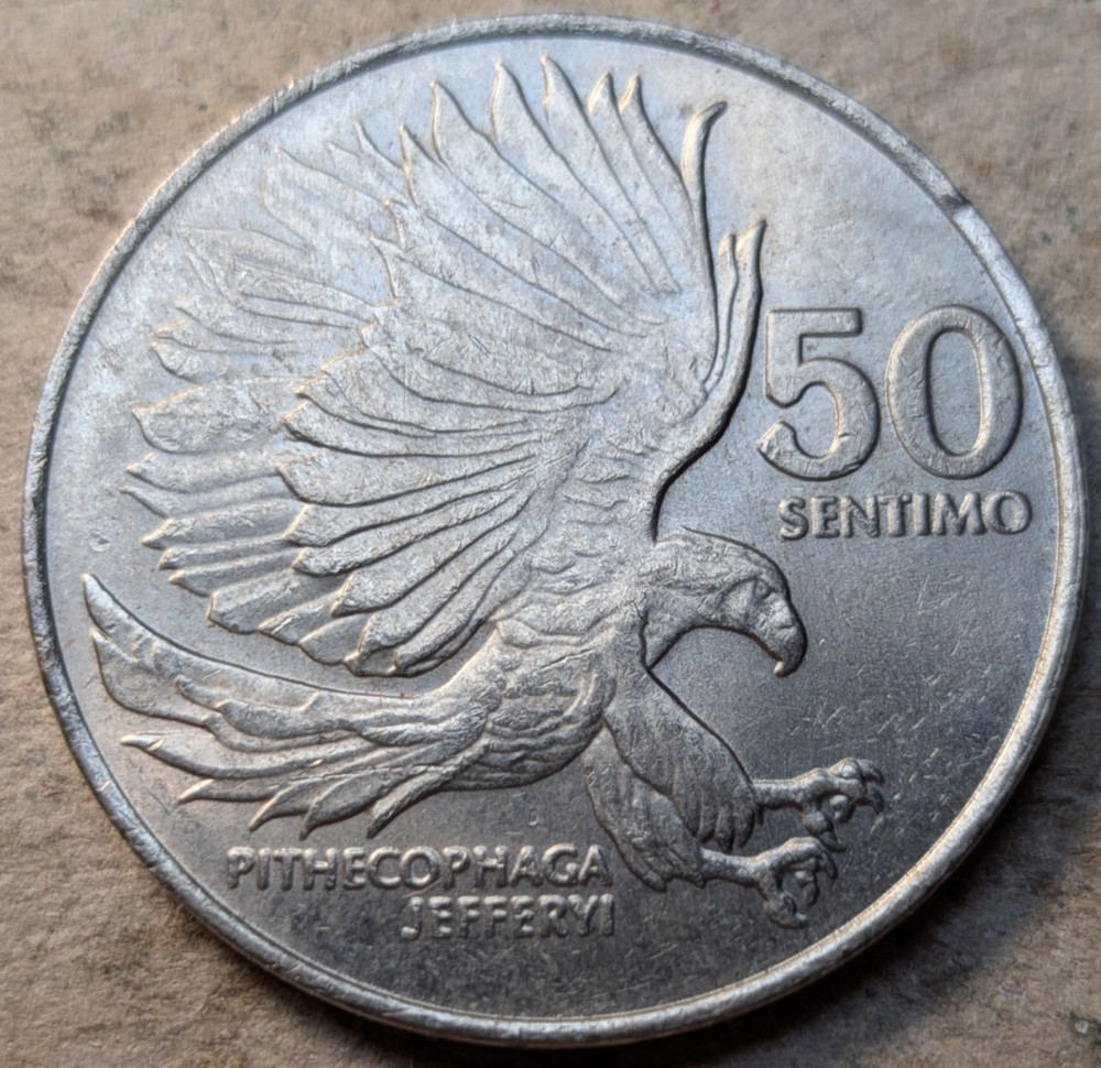 Philippines 50 sentimo 1986 Eagle