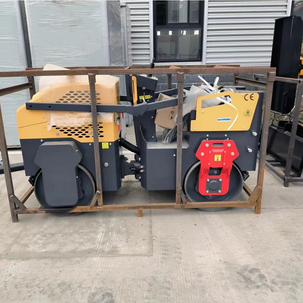 EPA Petrol Engine Road Roller Machine Asphalt Vibratory Roller Ride On Compactor