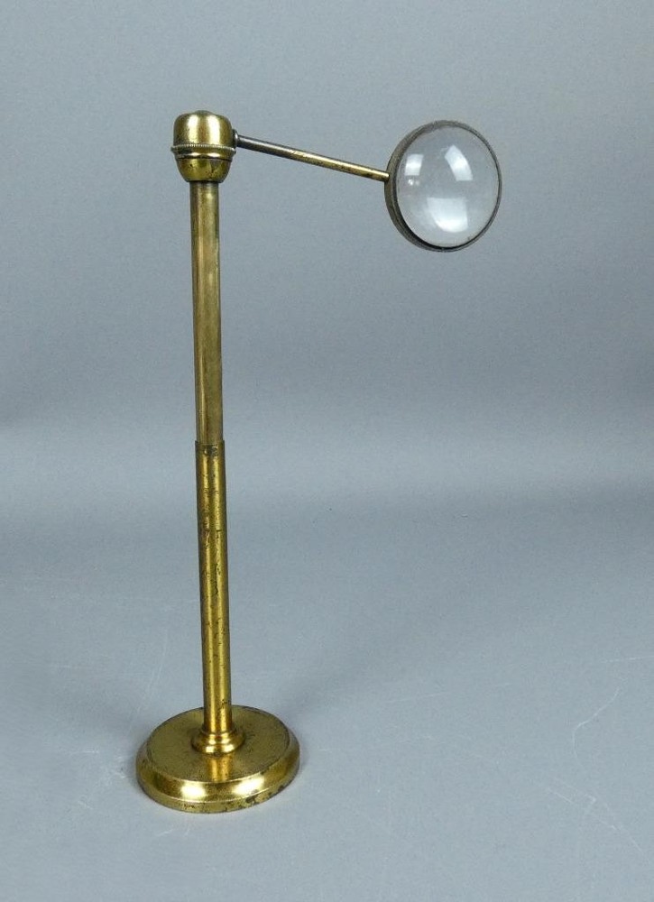 Vintage Bullseye Bench Condenser Microscope Accessory Scientific Optical #26070