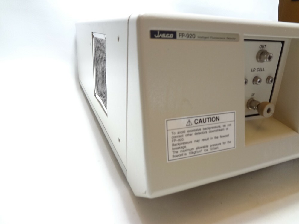 Jasco Intellegent Fluorescence Detector FP-920
