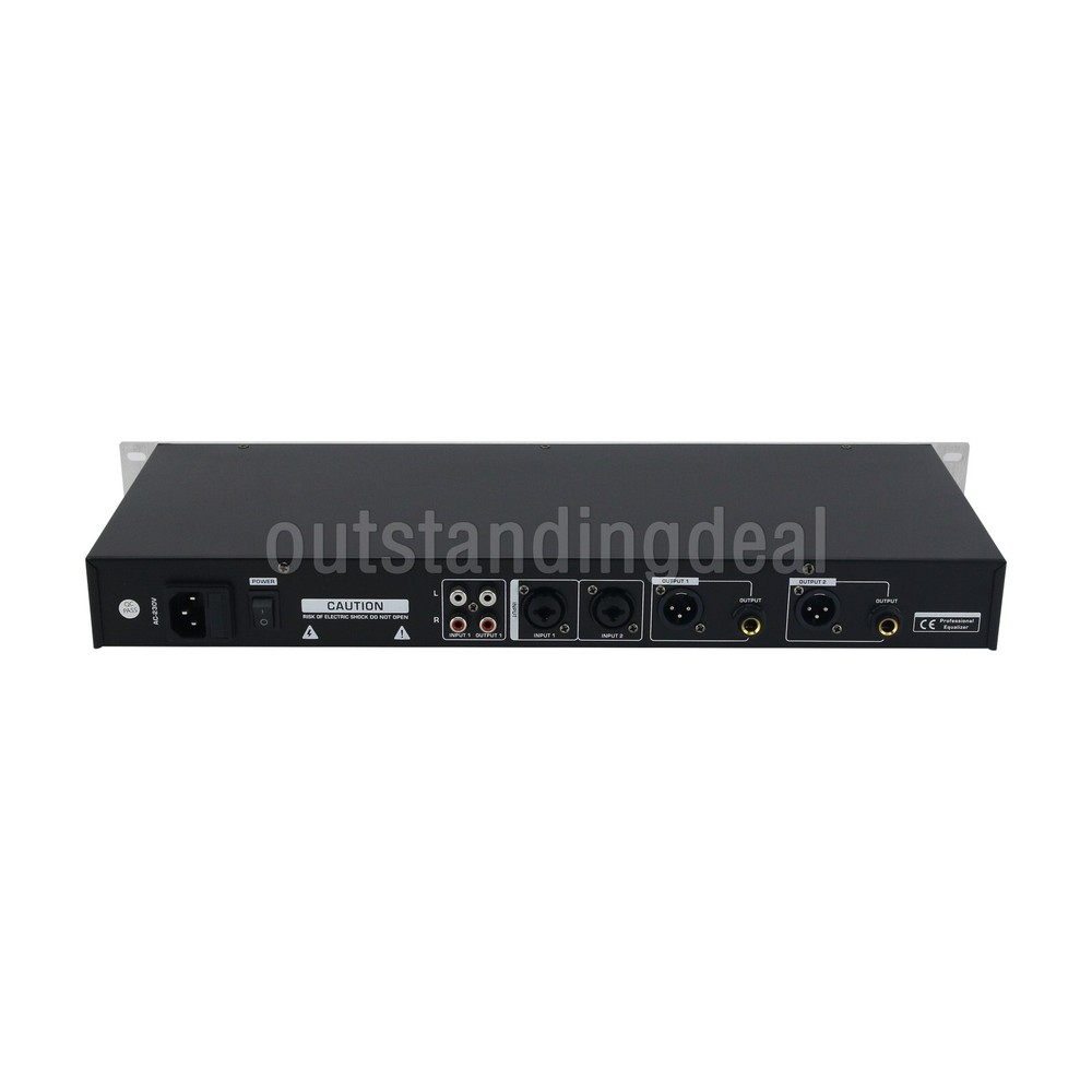 EQ111 220V 31-band Digital Equalizer Spectrum Display DSP Processor for Stage