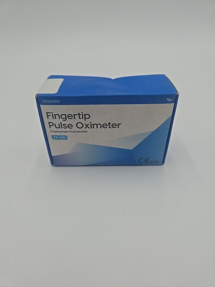 Femometer Fingertip Pulse Oximeter YK-81B B6