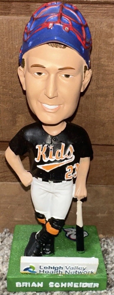 MILB - Lehigh Valley IronPigs "Brian Schneider" Bobblehead - 2010 - SGA