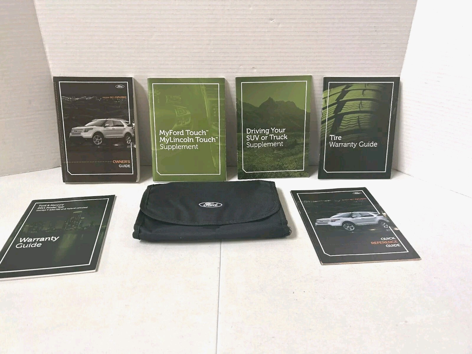 2011 FORD EXPLORER Factory Owners Manual Set & Case OEM Free Shipping